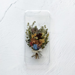 繡球和桉樹花束 / Swag iPhone Clear Case 兼容所有型號 / 繡球乾花 第2張的照片