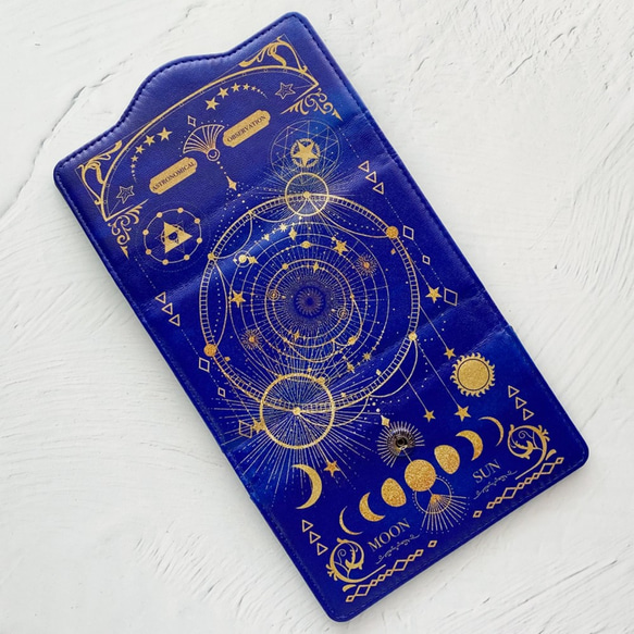 Fancy Astronomical Old Book II / Moon Phases Key Case / Star Moo 第7張的照片