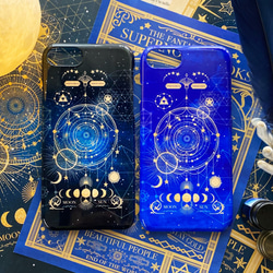 Fancy Astronomical Old Book II / Moon Phases iPhone Case Hard Ca 第1張的照片