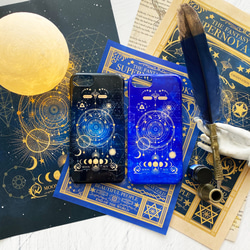 Fancy Astronomical Old Book II / Moon Phases iPhone Case Hard Ca 第2張的照片