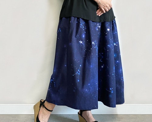星空のマザーグース柄スカート&カチュセット 星空のマザーグース柄スカート&カチュセット - メルカリ