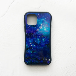 星と銀河の宇宙柄 iPhoneグリップケース / GALAXY 3枚目の画像