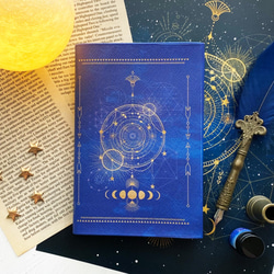 Astronomical Observation/Moon Phases (Blue) Book Cover/Techo Cov 第1張的照片