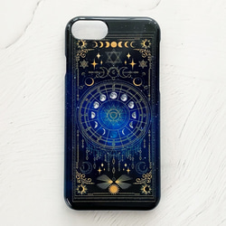 Moon Phases/12 Constellations iPhone Case 硬殼 智能手機殼/星空 iPhone14 第5張的照片