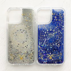 グリッターケースの押し花スマホケース　※iPhone 限定 e4e1630e14abc3d97abab35933ce96