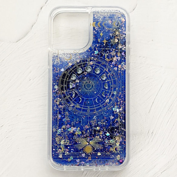 Moon Phases / 12 Constellation iPhone 閃粉手機殼 / Star Space iPhone1 第10張的照片