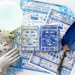 氷の世界 FROZEN FANTASY 折りたたみコンパクトミラー 手鏡 手鏡 LALA