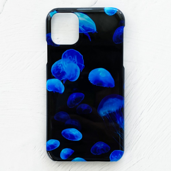 Floating Jellyfish iPhone Case Hard Case Smartphone Case / Jelly 第2張的照片