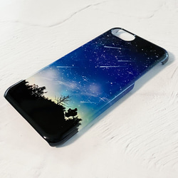 流星紋 iPhone 手機殼硬殼智能手機殼/宇宙星空 iPhone14 第4張的照片