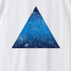 12星座トライアングル Tシャツ（women）プラネタリウム 星 宇宙 3枚目の画像