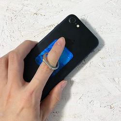 Diamond GALAXY 智能手機戒指 / iPhone 智能手機殼 Star Galaxy 第5張的照片