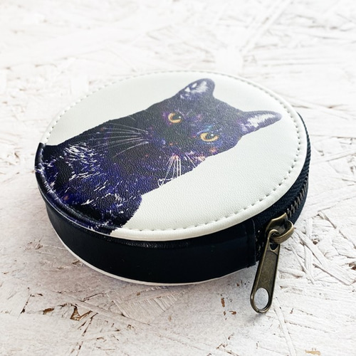 GALAXY CAT 小銭入れ・小物入れ / 財布 コインケース 猫 宇宙 ねこ