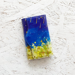 Starry Night Key Case / Meteor Night Sky Starry Sky Space Key Or 第1張的照片