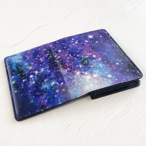 Society6◆ケース◆宇宙柄ギャラクシー銀河系デザイン250品特集 星と銀河の宇宙柄 名刺入れ / GALAXY 星空 カードケース 名刺