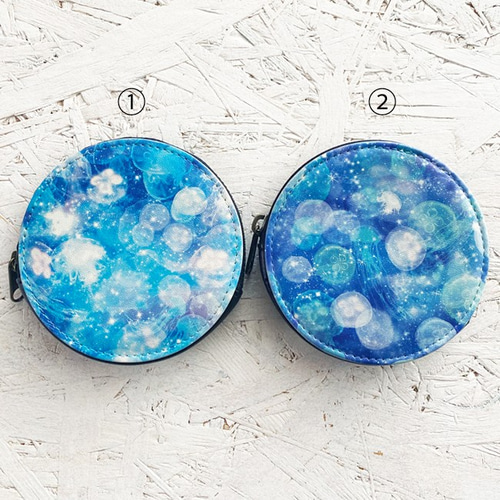 宇宙クラゲ 小銭入れ・小物入れ / 財布 コインケース くらげ 小銭入れ