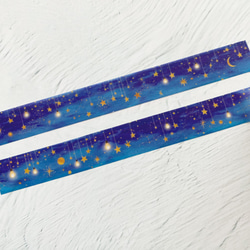 星星的光芒美紋紙膠帶/ Maste Space星座 第2張的照片
