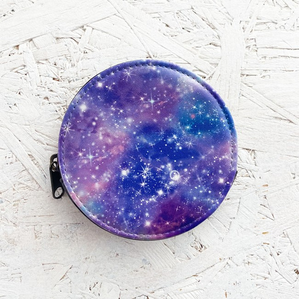 MARBLE GALAXY 小銭入れ・小物入れ / 財布 宇宙 星空 1枚目の画像