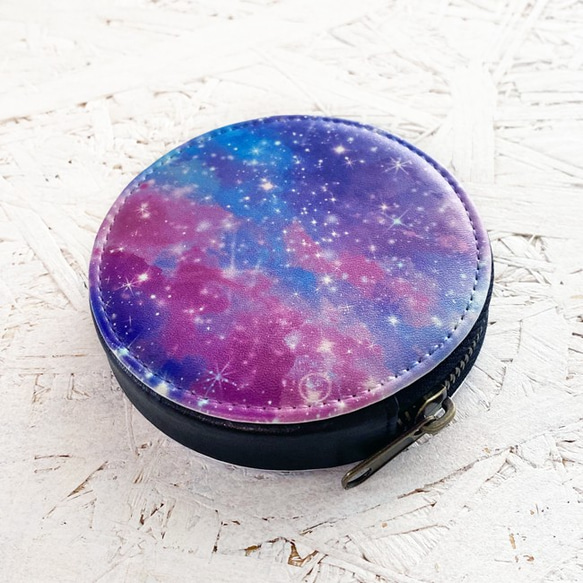 MARBLE GALAXY 小銭入れ・小物入れ / 財布 宇宙 星空 4枚目の画像