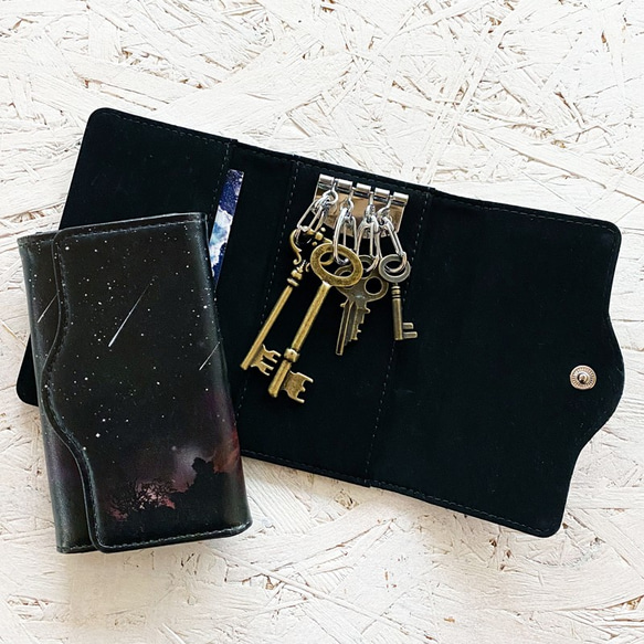 Meteor BLACK 鑰匙包/星空 第2張的照片