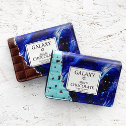 GALAXYチョコレート/チョコミント 名刺入れ / カードケース 1枚目の画像