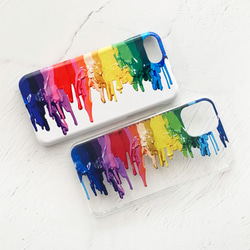 Crayon Melt Art iPhone Case 硬殼 智能手機殼 / iPhone14 第1張的照片