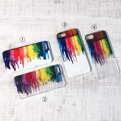 Crayon Melt Art iPhone Case 硬殼 智能手機殼 / iPhone14 第3張的照片