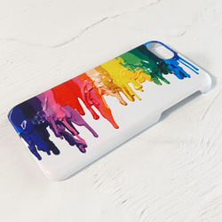 Crayon Melt Art iPhone Case 硬殼 智能手機殼 / iPhone14 第7張的照片