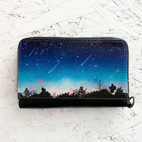 Meteor LIGHT 迷你錢包 / Compact Wallet 鑰匙錢包 / Night Sky Starry Sky S 第1張的照片