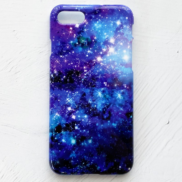 GALAXY iPhoneケース ハードケース スマホケース / 宇宙 ギャラクシー 星空 iPhone13 2枚目の画像