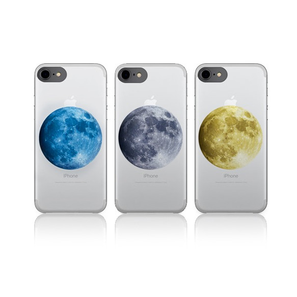 満月 -THE MOON- iPhoneケース ハードケース 2枚目の画像