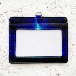照亮森林的星光通行證盒常規進入/繁星點點的夜空ID卡盒IC卡盒 第2張的照片