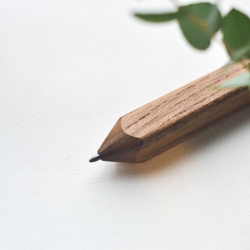 自動鉛筆 柚木  2.0MM  親手製作  木製品  免費手工刻字 第3張的照片