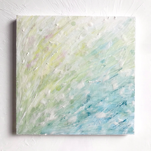 水彩画「せせらぎ」 （横浜せせらぎ公園 : まり子の水彩画）
