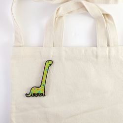 Embroidered Pin / Brontosaurus 4枚目の画像