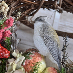 【母の日2021】小鳥とベリーのwreath 4枚目の画像