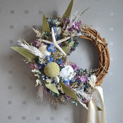 シェルの夏花wreath 5枚目の画像