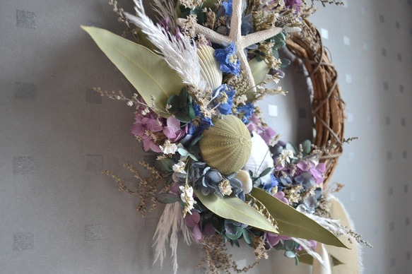 シェルの夏花wreath 6枚目の画像