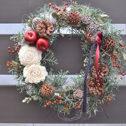 ち様へ　北欧風wreath 5枚目の画像
