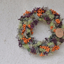 つぶつぶの秋wreath 5枚目の画像