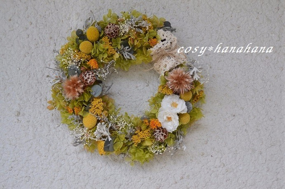 野風の秋wreath 1枚目の画像