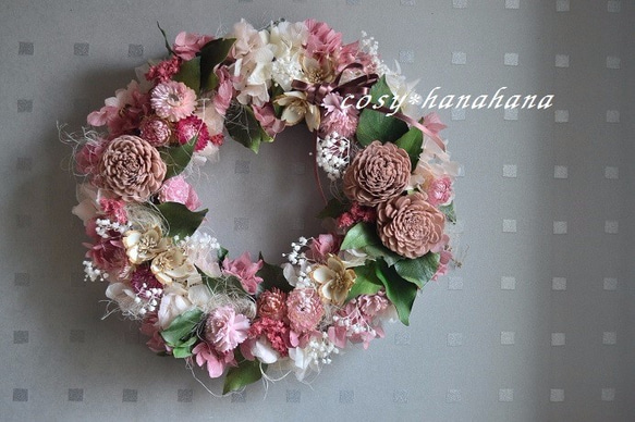 花贈りギフトwreath 1枚目の画像