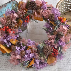 移り変わりの秋wreath 5枚目の画像