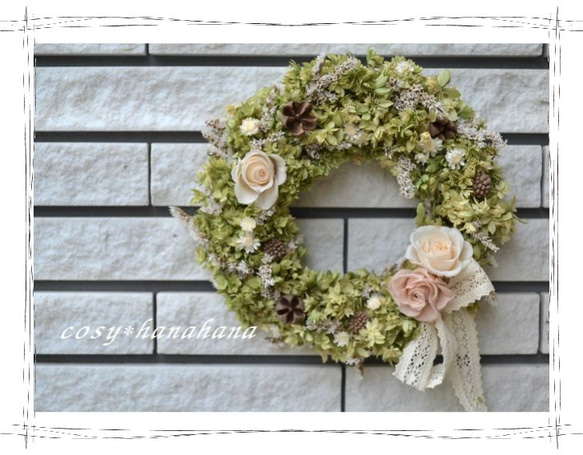 小さな森のナチュラルwreath 1枚目の画像