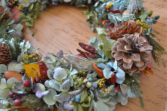 秋の森wreath 3枚目の画像