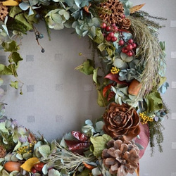 秋の森wreath 5枚目の画像