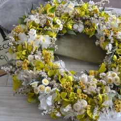 【母の日2019】イエローグリーンの野原wreath 6枚目の画像