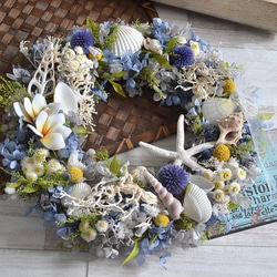 海風ブルーwreath 2枚目の画像