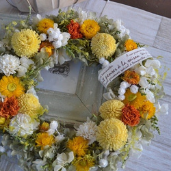 たんぽぽ花開きwreath 6枚目の画像