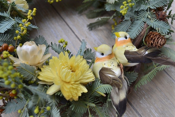 鳥たちのwreath 3枚目の画像