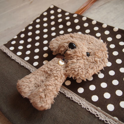Lovely Toy poodle tote bag 第4張的照片